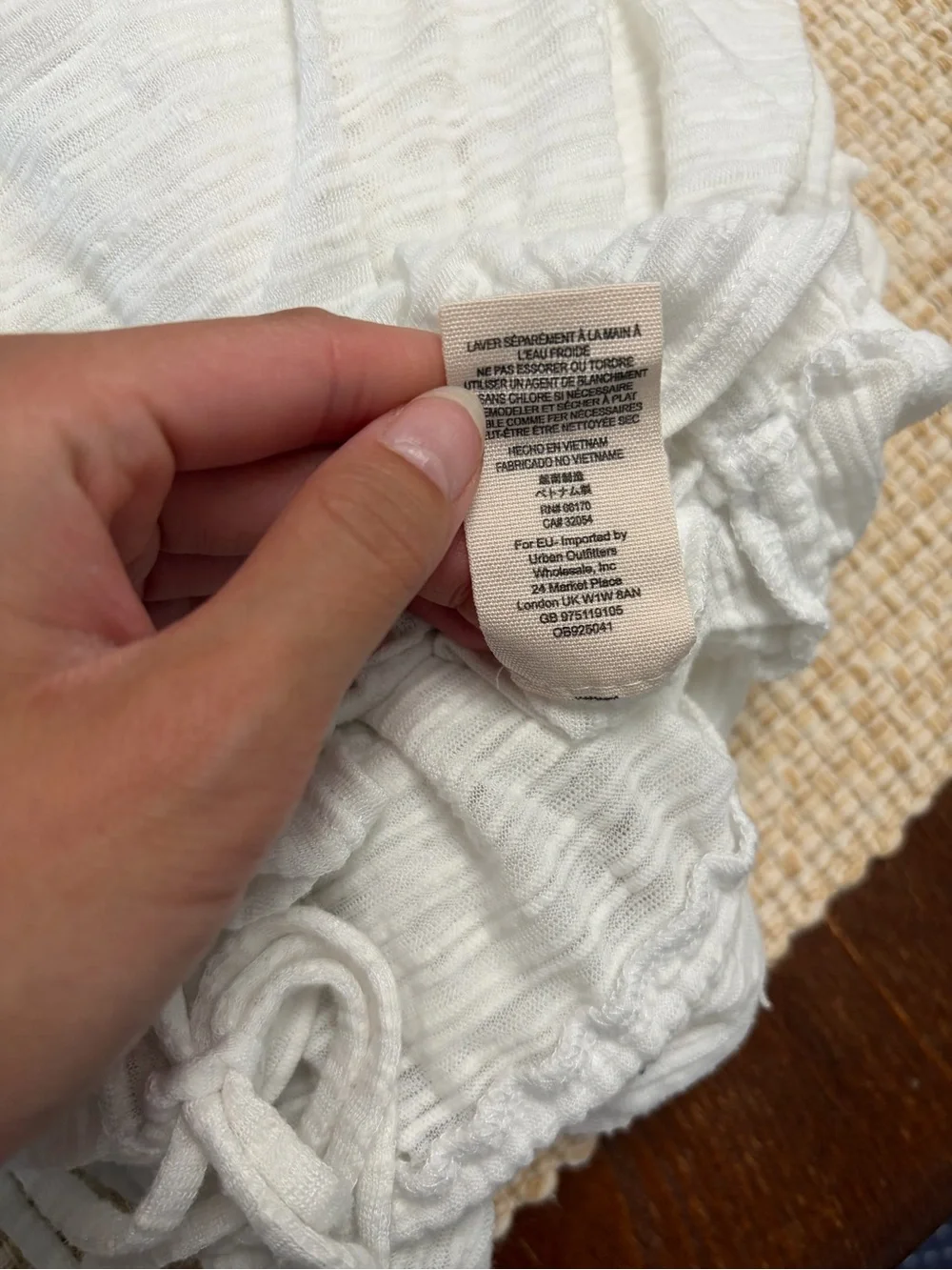 Free People Lightweight Blouse with Tie Waist